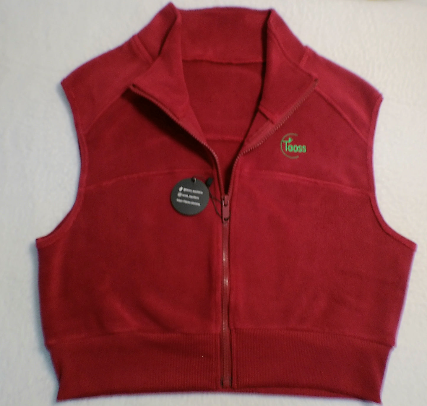 Chaleco Cropped Deportivo Taoss de Alto Rendimiento