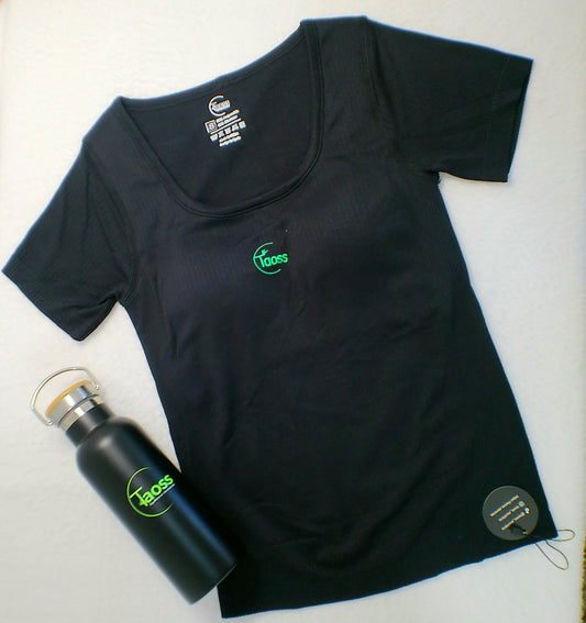 Top Taoss Básico Ultra-Ligero y Manga Corta