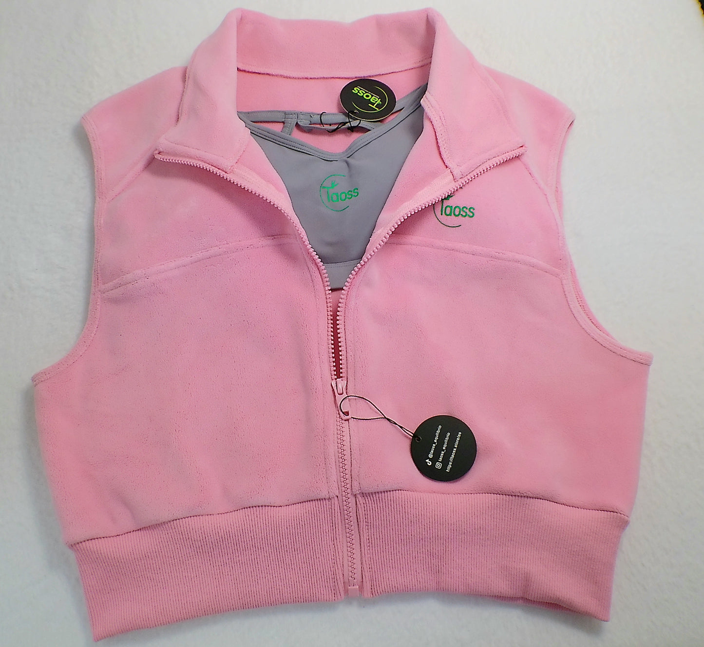 Chaleco Cropped Deportivo Taoss de Alto Rendimiento